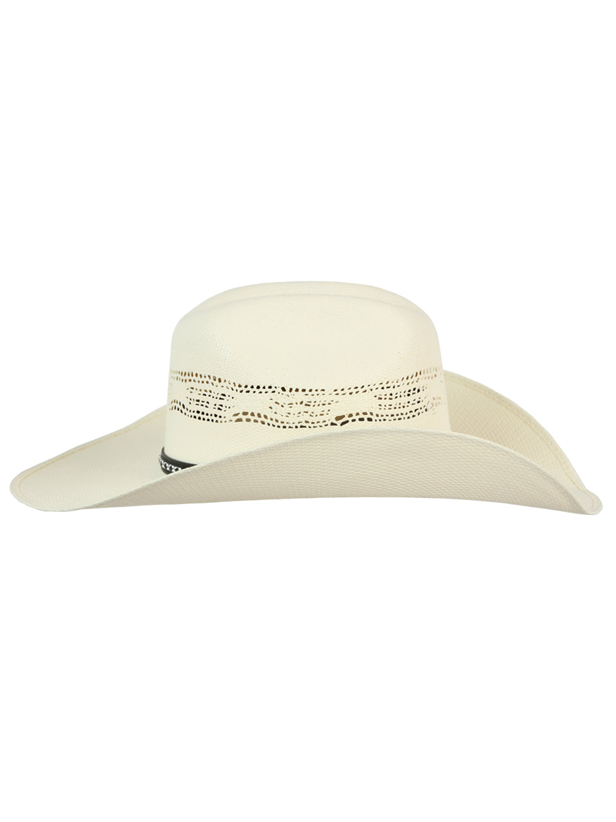 Sombrero vaquero de paja El General 20X Palm para hombre - Bangora Toro 45763