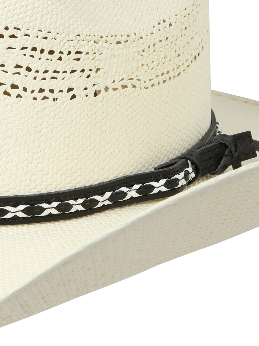 Sombrero vaquero de paja El General 20X Palm para hombre - Bangora Toro 45763