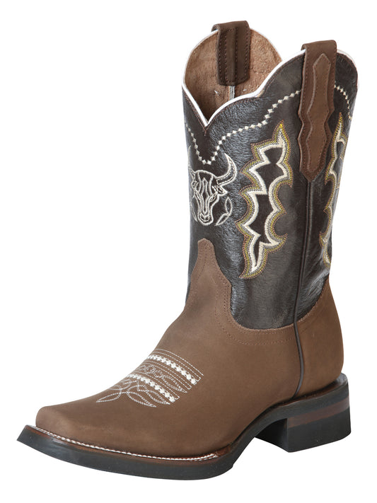Bota Rodeo El General - Nobuck Camel 51113