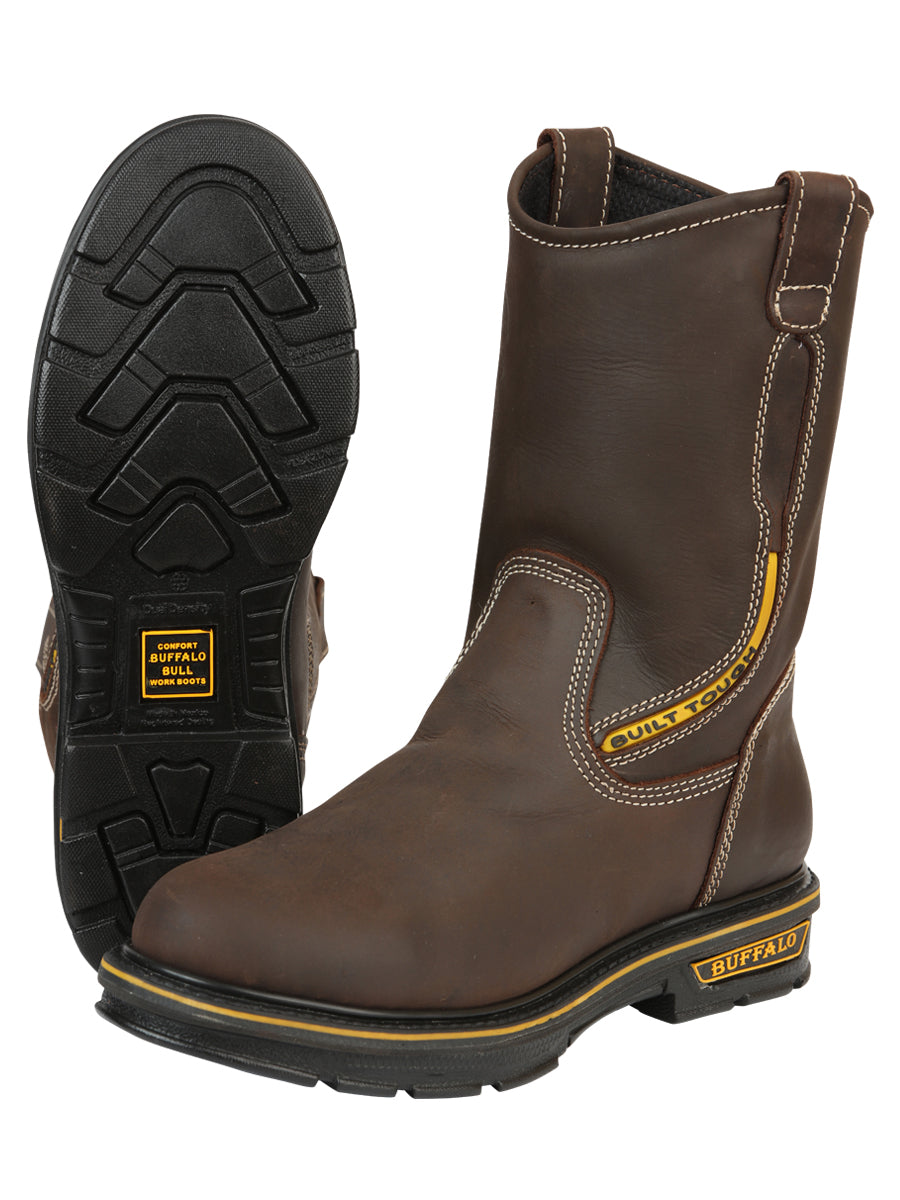 Botas de trabajo para hombre Buffalo &amp; Bull - Marrón 123034