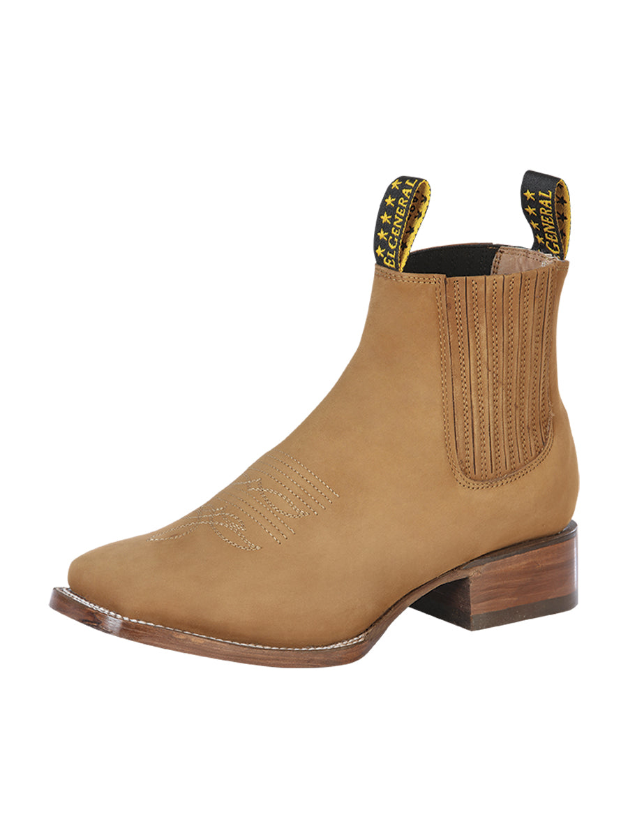 Botines El General para hombre - Nobuck Old Gold

 126196