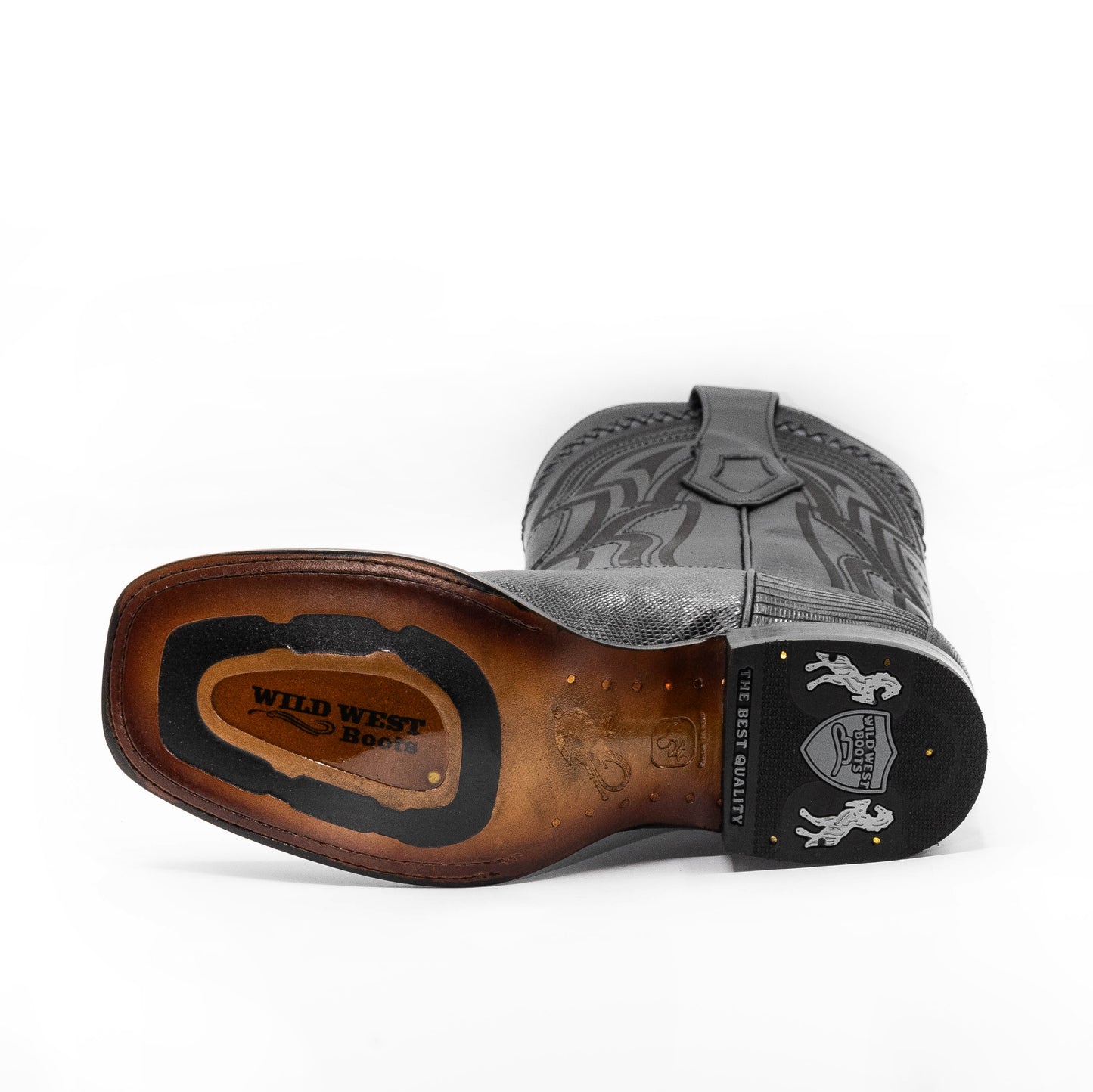 Men's Cowboy Boots in Premium Original Lizard Leather