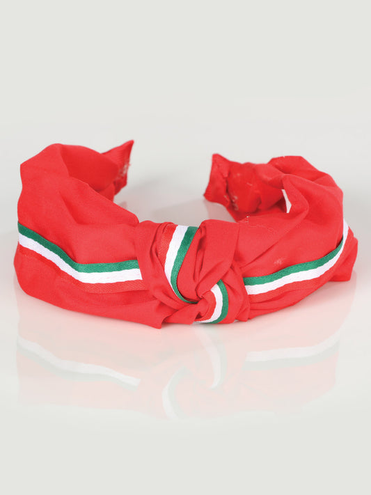 Diadema artesanal hecha a mano, 100% algodón 602986