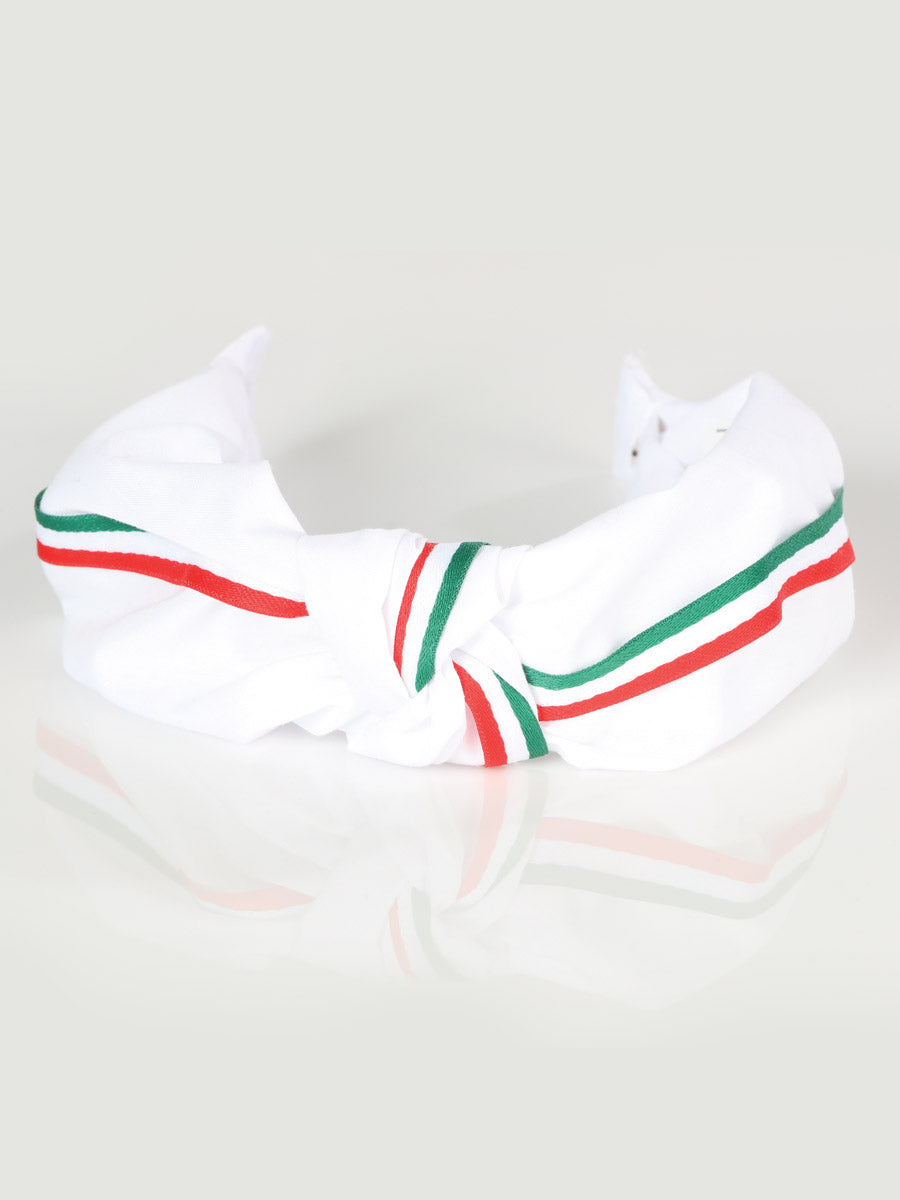 Diadema artesanal hecha a mano, 100% algodón 602987