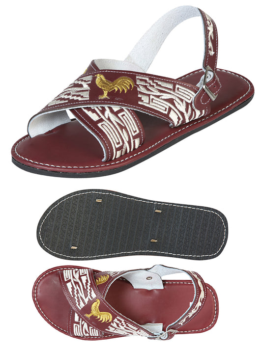 Sandalias artesanales mexicanas 50% cuero, 50% sintético Shedron 603791