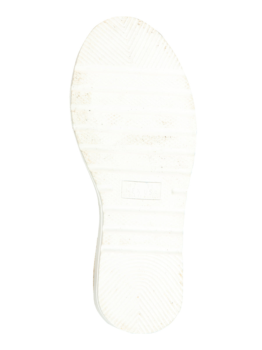 Sandalias artesanales mexicanas de cuero tricolor 603943